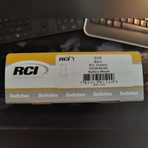 Black Surface Mount Switch